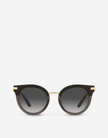 Dolce & Gabbana Half print sunglasses Gold WANR1GWMIXD