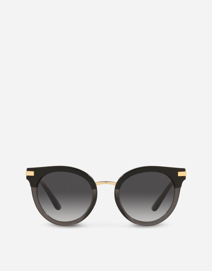 Dolce & Gabbana Half print sunglasses Black VG439CVP68G