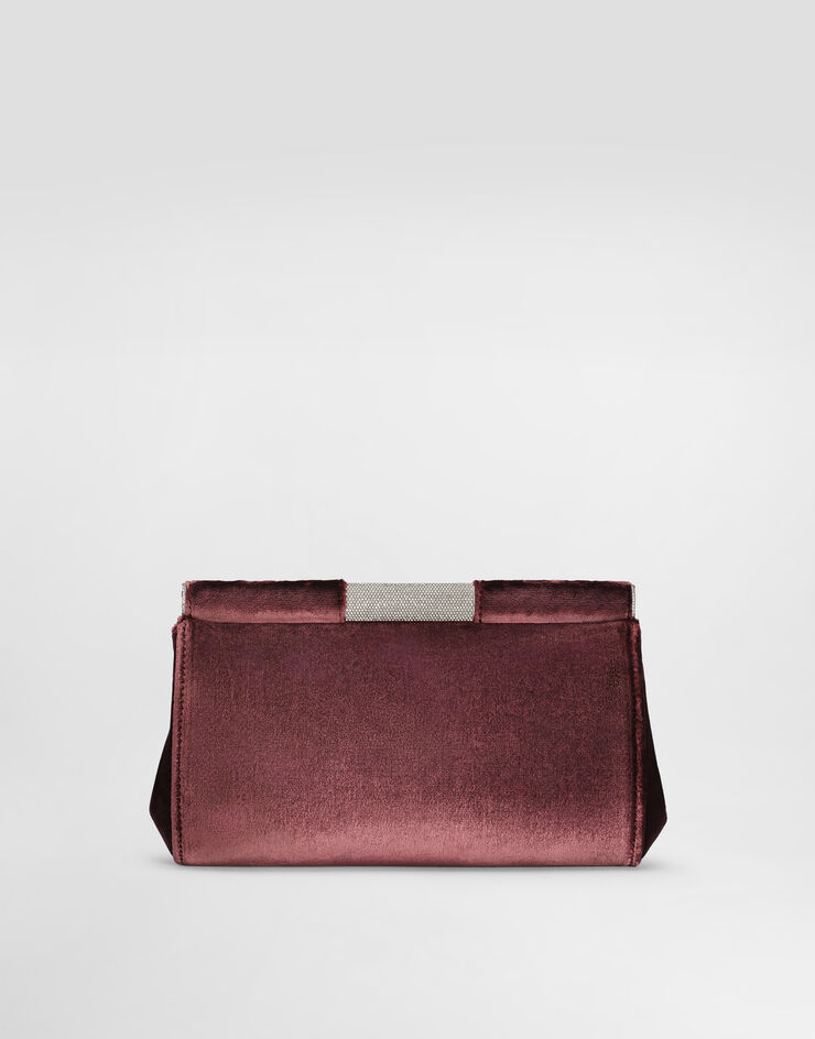 Dolce & Gabbana حقيبة كلاتش مارلين نبيذي BB7620A6475