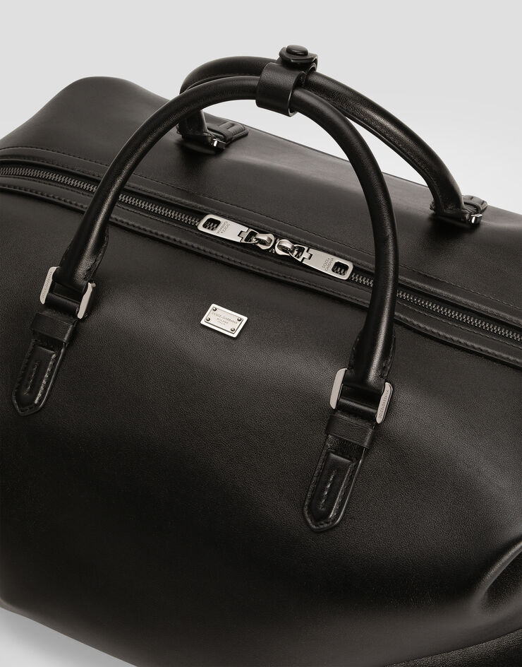 Dolce & Gabbana Calfskin duffel bag Black BM2352AV956