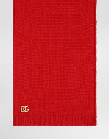 Dolce & Gabbana Virgin wool scarf Red FXR31TJDVNK