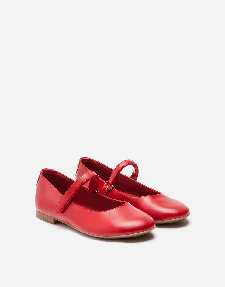 Dolce & Gabbana Patent leather Mary Janes Red D10699A1328