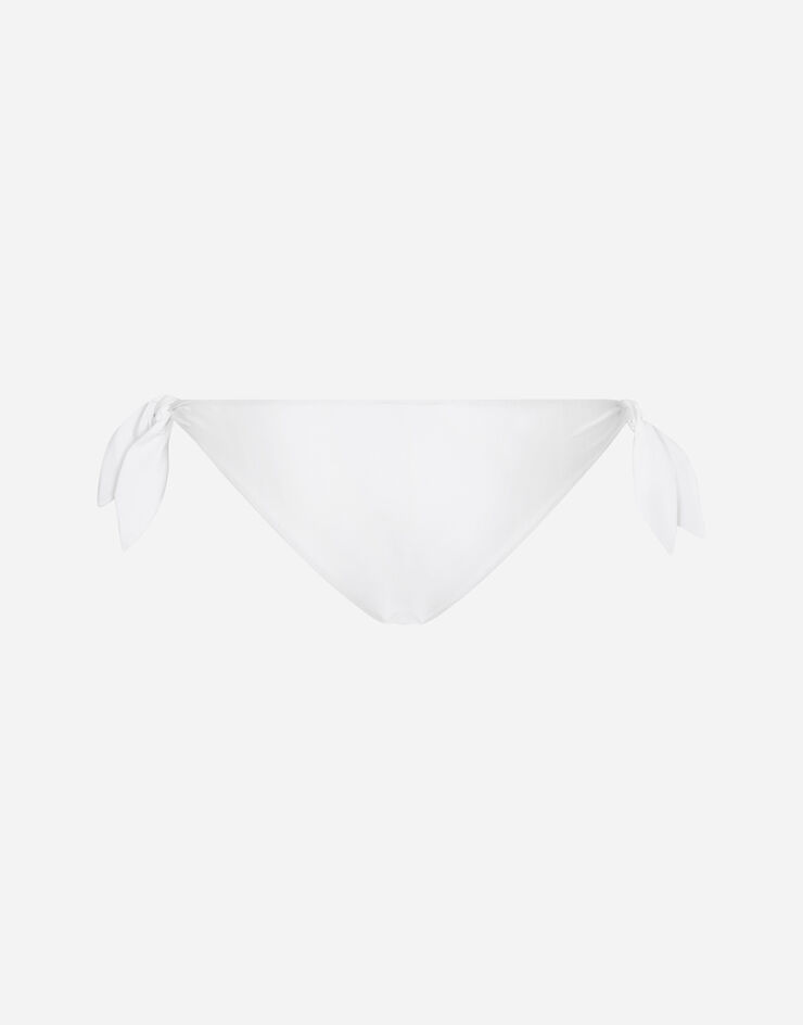 Dolce & Gabbana Tie bikini bottoms White O2A06JONO12