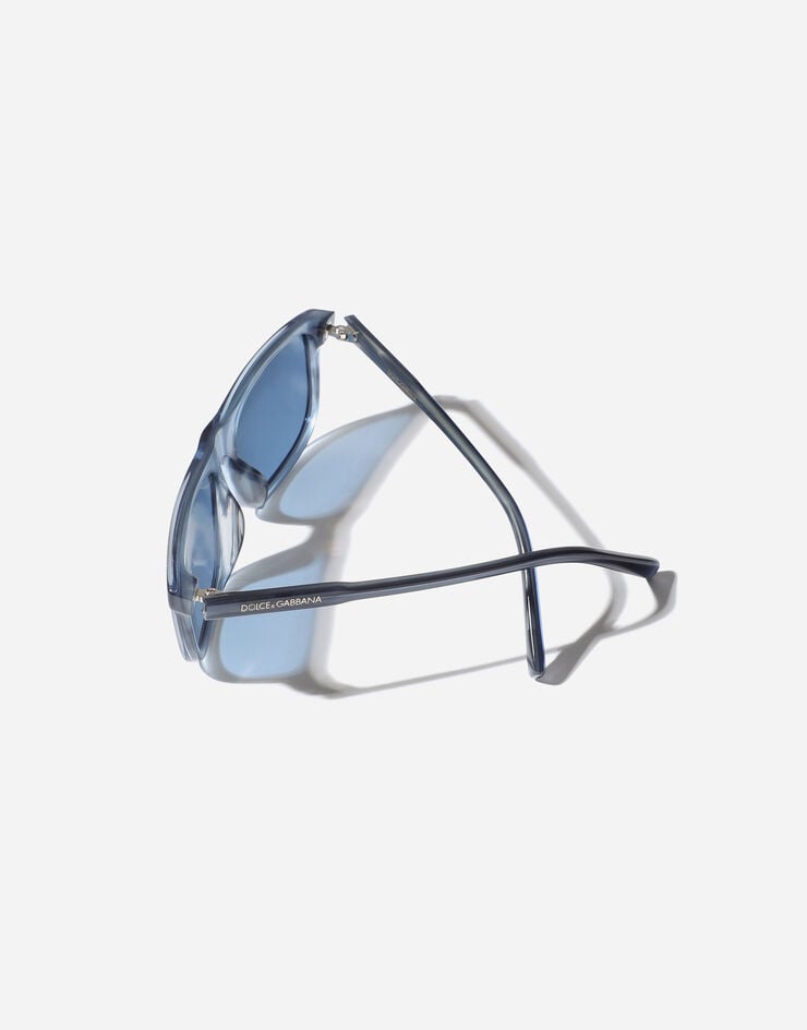 Dolce & Gabbana DG Everyday Sunglasses Transp blue on striped blue VG4009VP280