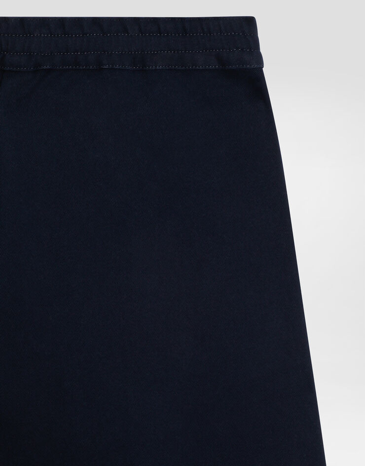 Dolce & Gabbana Gabardine trousers Blue L53P47FUFN2