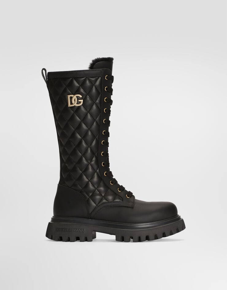 Dolce & Gabbana Nappa calfskin boots Dolce & Gabbana Nappa calfskin boots Black D11430A0773