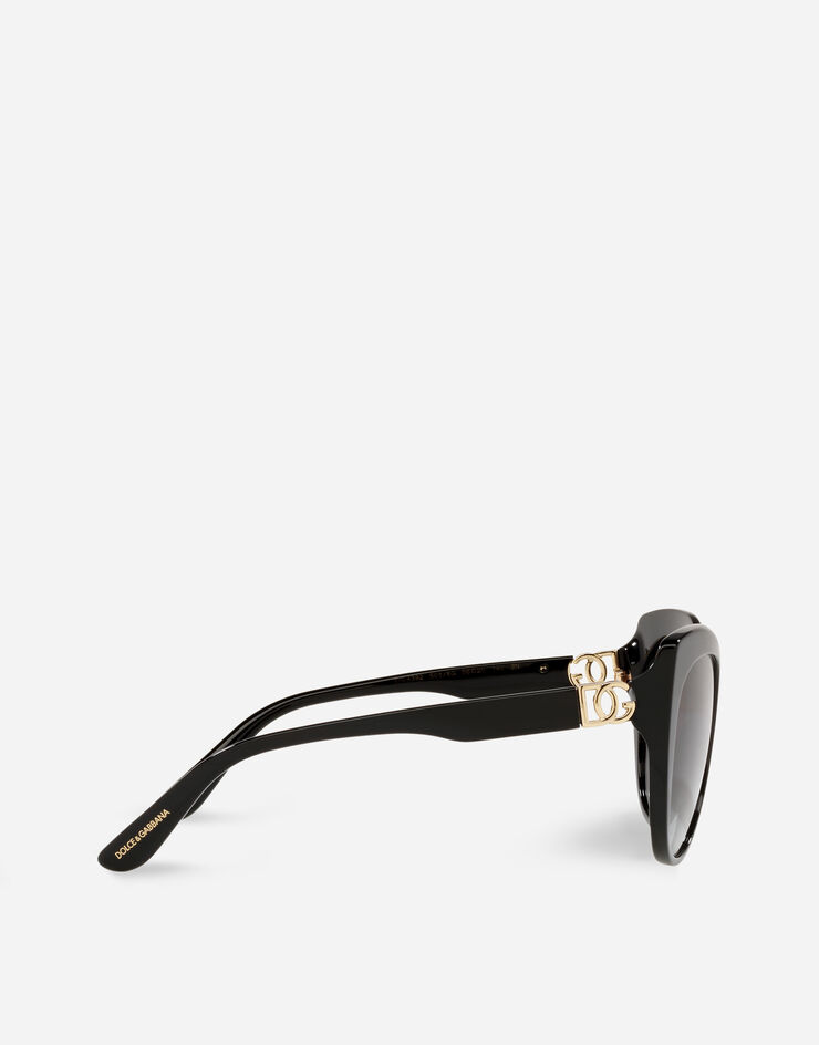Dolce & Gabbana Солнцезащитные очки DG Crossed черный VG439CVP18G