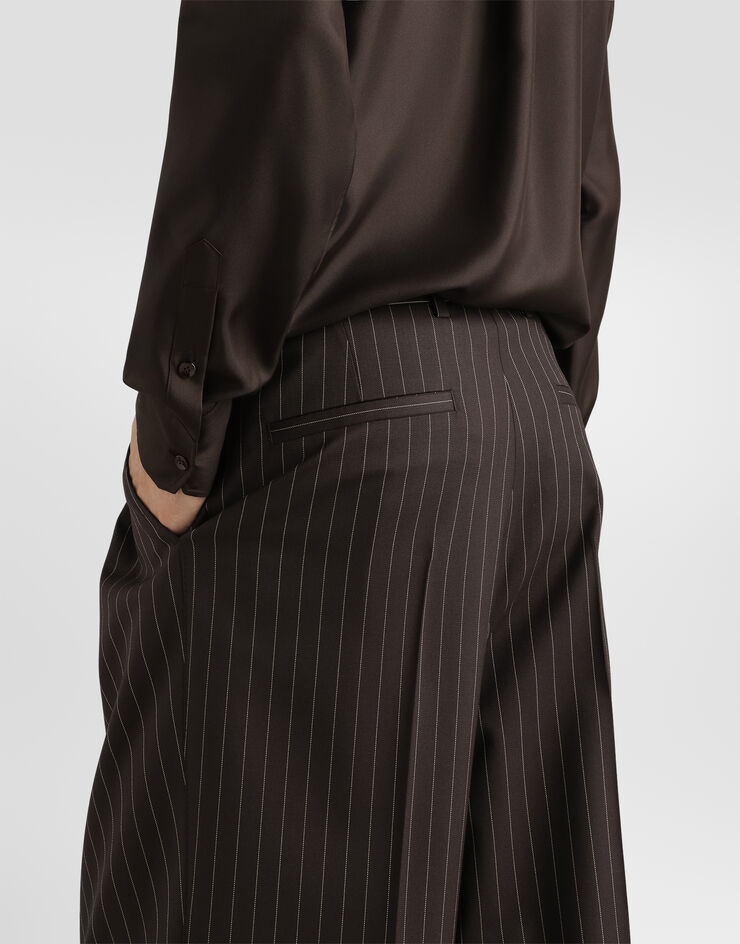 Dolce & Gabbana Pinstripe wool trousers  GP16NTFRBC0