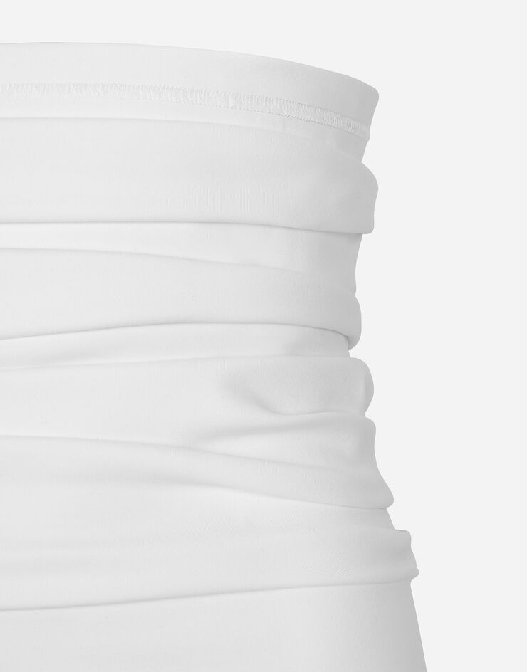 Dolce & Gabbana Gathered waist sash White GR210EFURIX