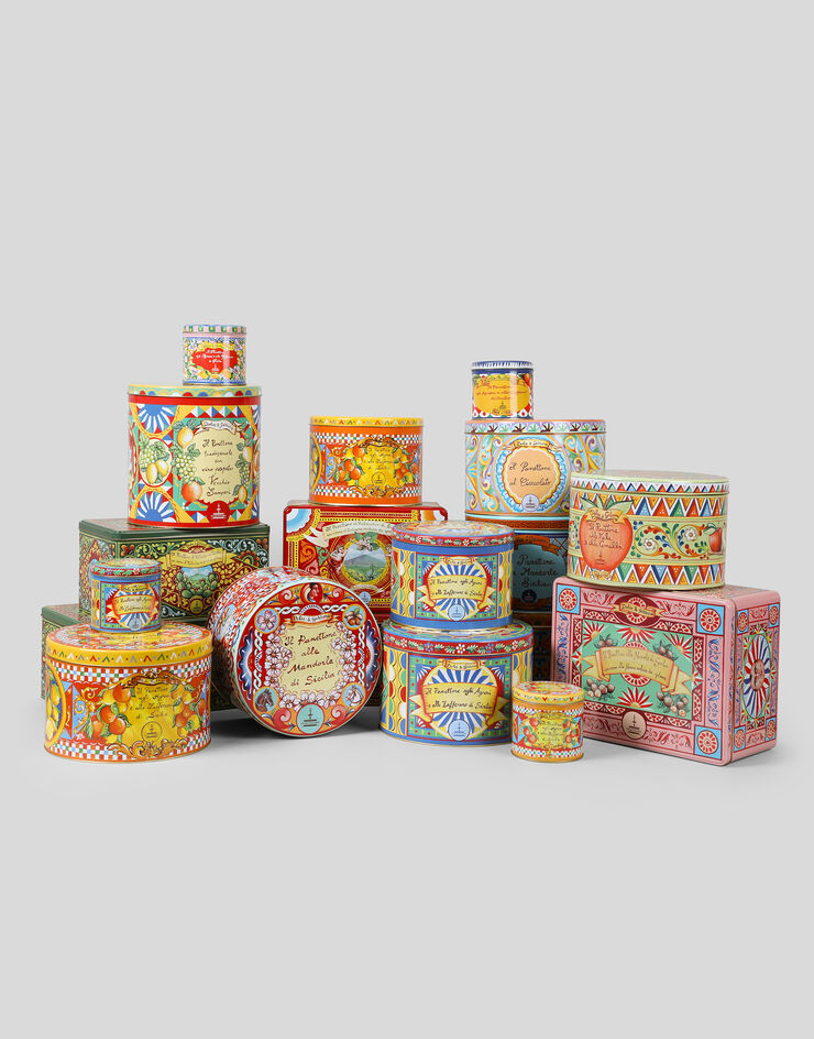 Dolce & Gabbana PANETTONE AL PISTACCHIO DI SICILIA. CON CREMA DI PISTACCHIO MORBIDA DA SPALMARE Vert PN0501GRE20