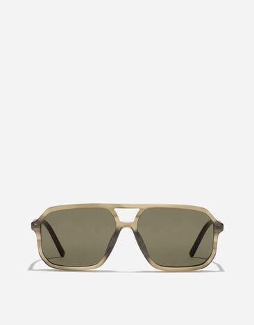 Dolce & Gabbana Everyday Sunglasses Transp green on striped green VG4541VP803