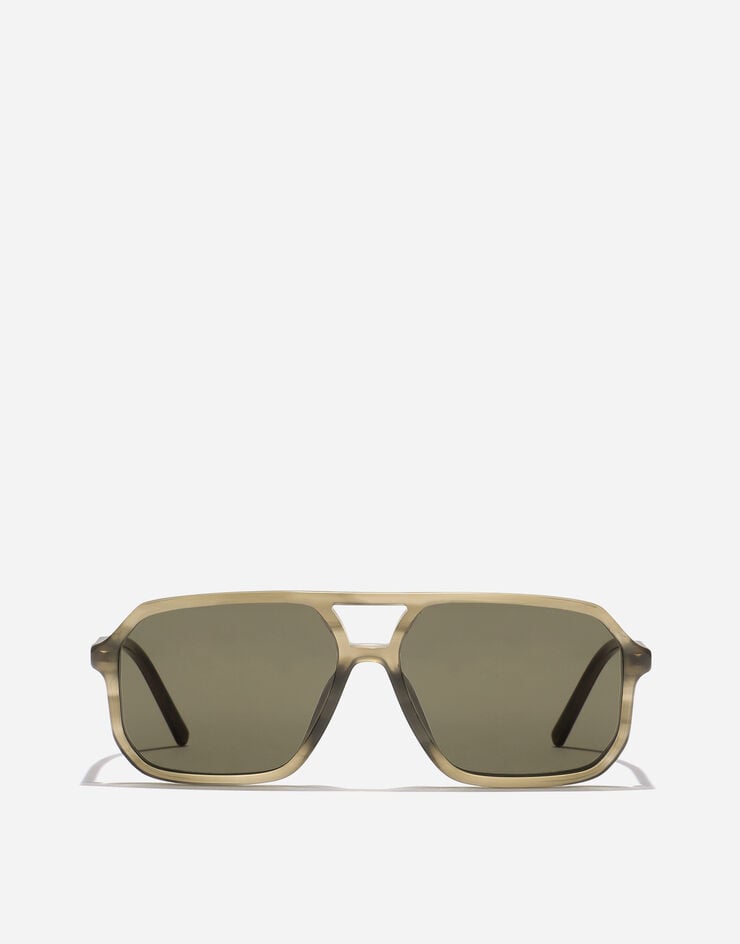 Dolce & Gabbana Everyday Sunglasses Transp green on striped green VG4541VP803