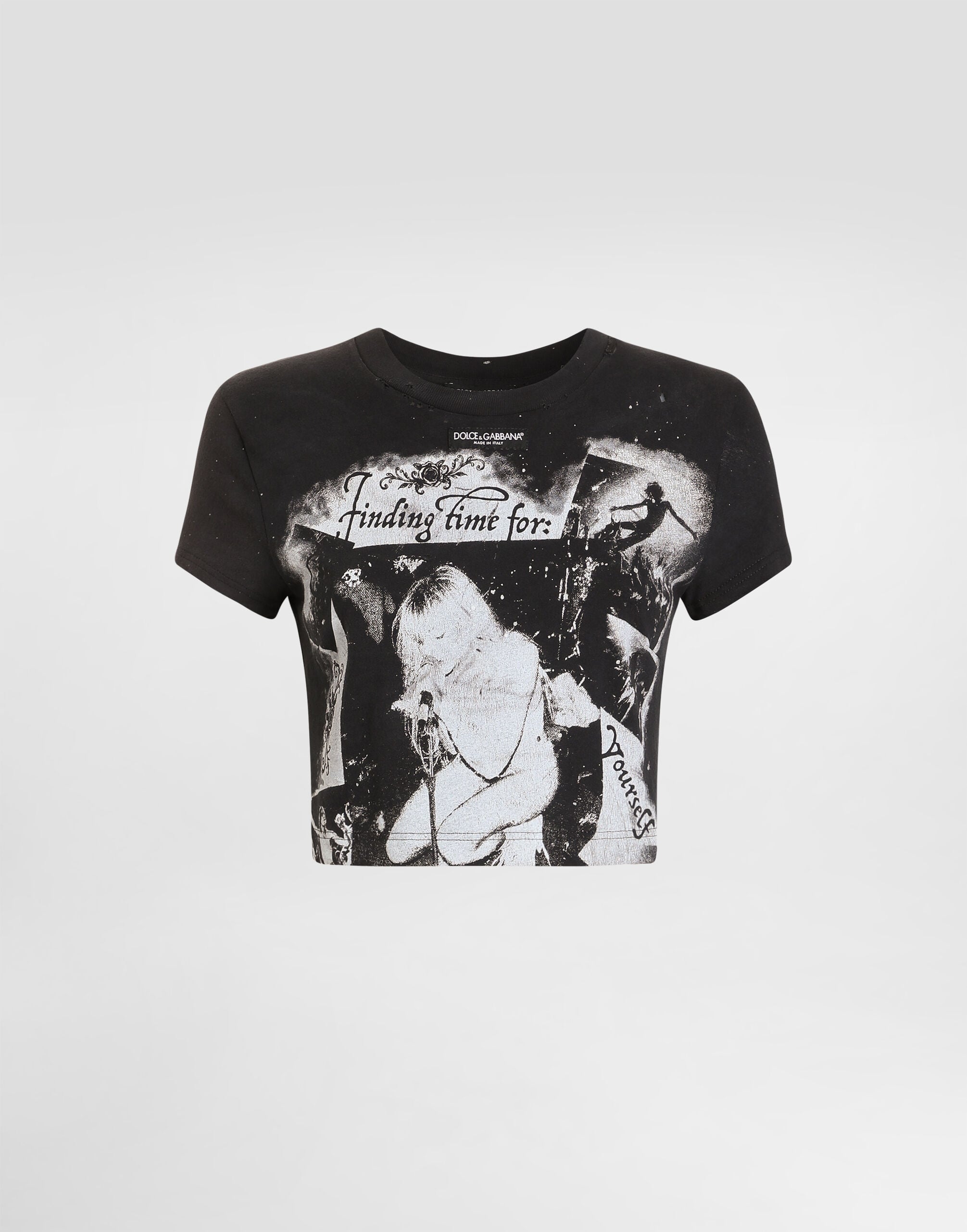 Multicolorのウィメンズ Jersey t-shirt | Dolce&Gabbana®