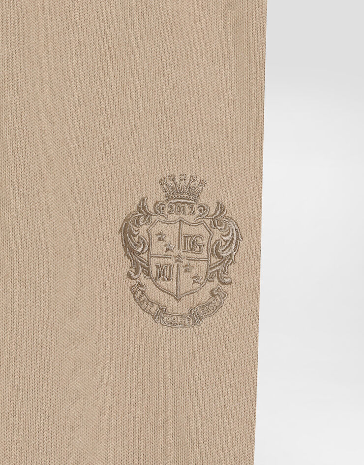 Dolce & Gabbana Cotton and cashmere trousers Beige L4KP16JGMF0