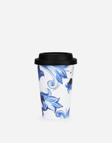 Dolce & Gabbana Ceramic Travel Mug Dolce & Gabbana Ceramic Travel Mug Multicolor TC0108TCAME