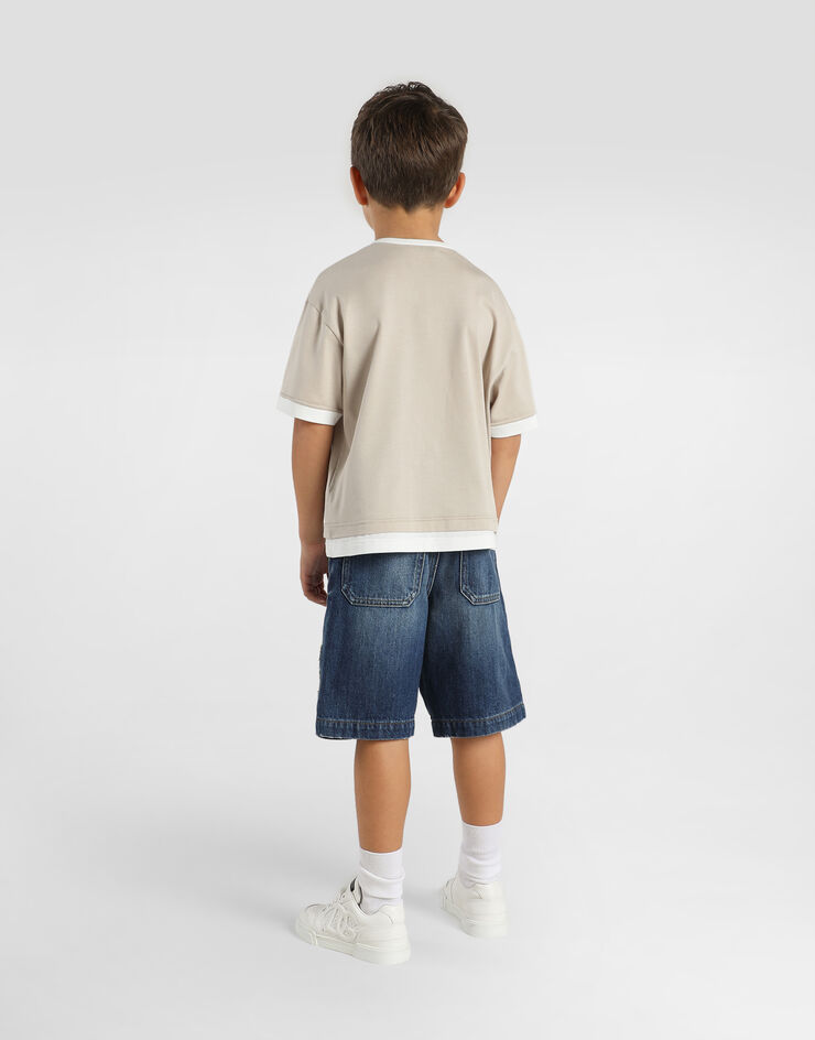 Dolce & Gabbana Bermuda in cotone Dolce & Gabbana Bermuda in cotone Multicolore L44Q03LDD66