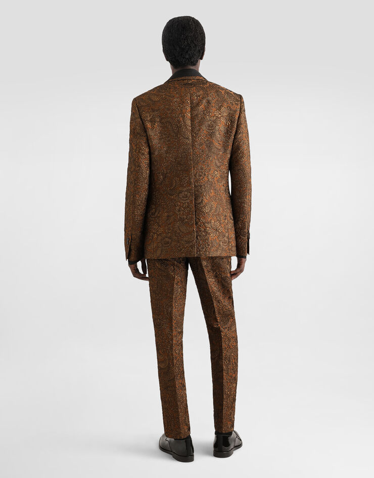 Dolce & Gabbana Single-breasted brocade vest Dolce & Gabbana Single-breasted brocade vest G702UTFJZAN