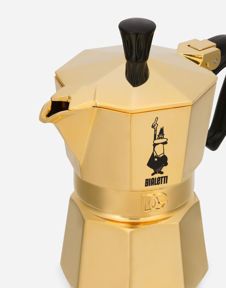 Dolce & Gabbana Декоративная гейзерная кофеварка Bialetti Dolce&Gabbana с позолотой 24 карата разноцветный TCCE28TCAFF