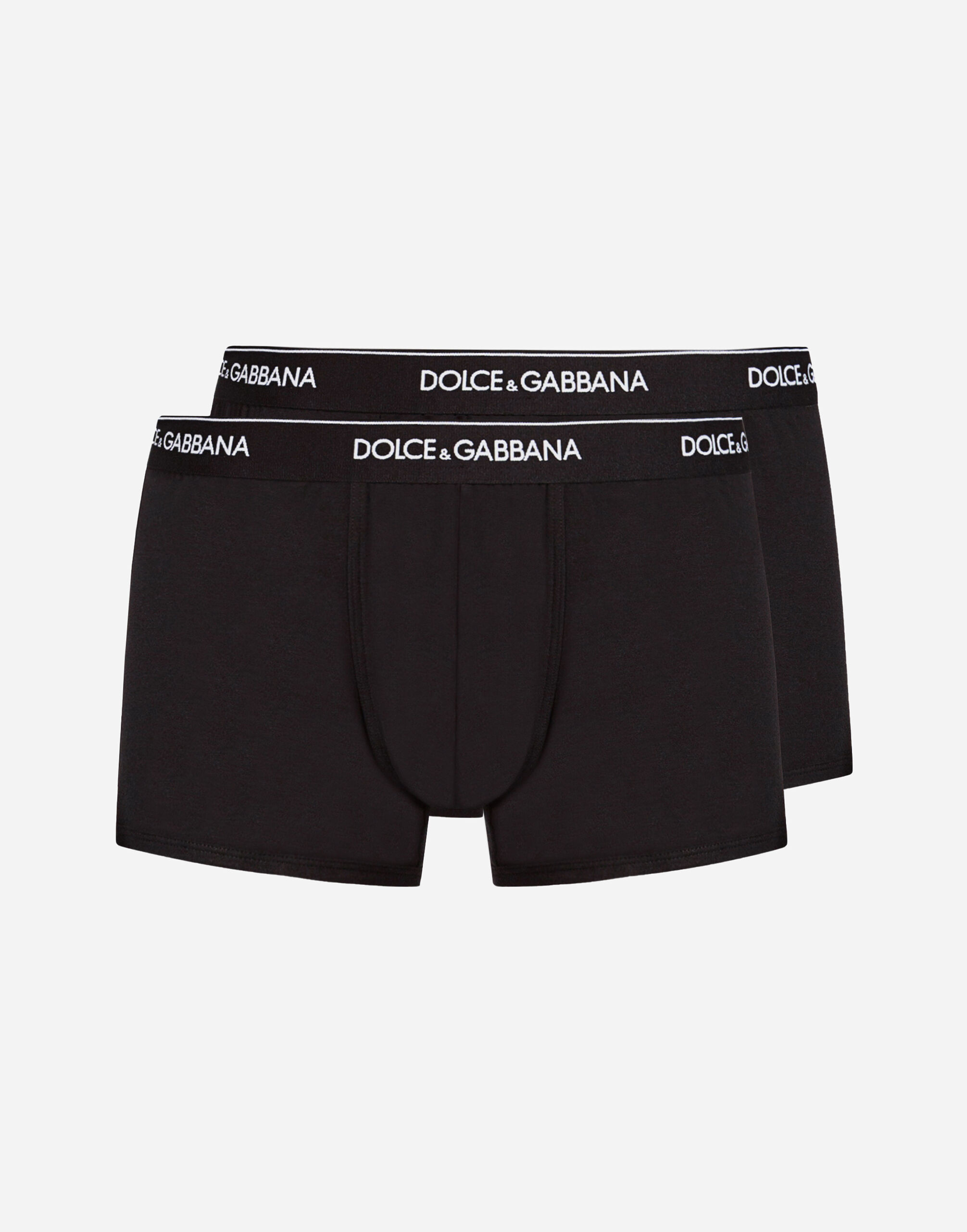 Pack de 2 boxer de algod n el stico en Negro de Hombre