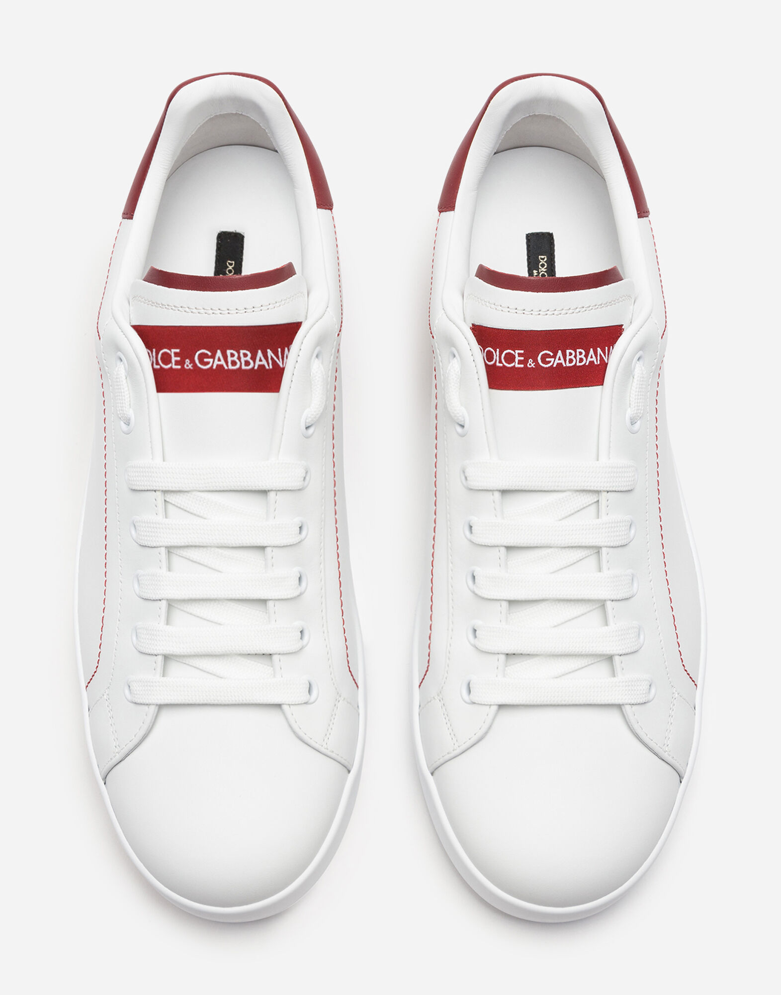 Dolce & gabbana sales calfskin nappa portofino sneakers