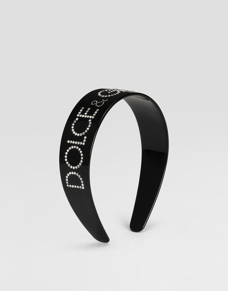 Dolce & Gabbana PVC hairband Black WHR2J2W1111
