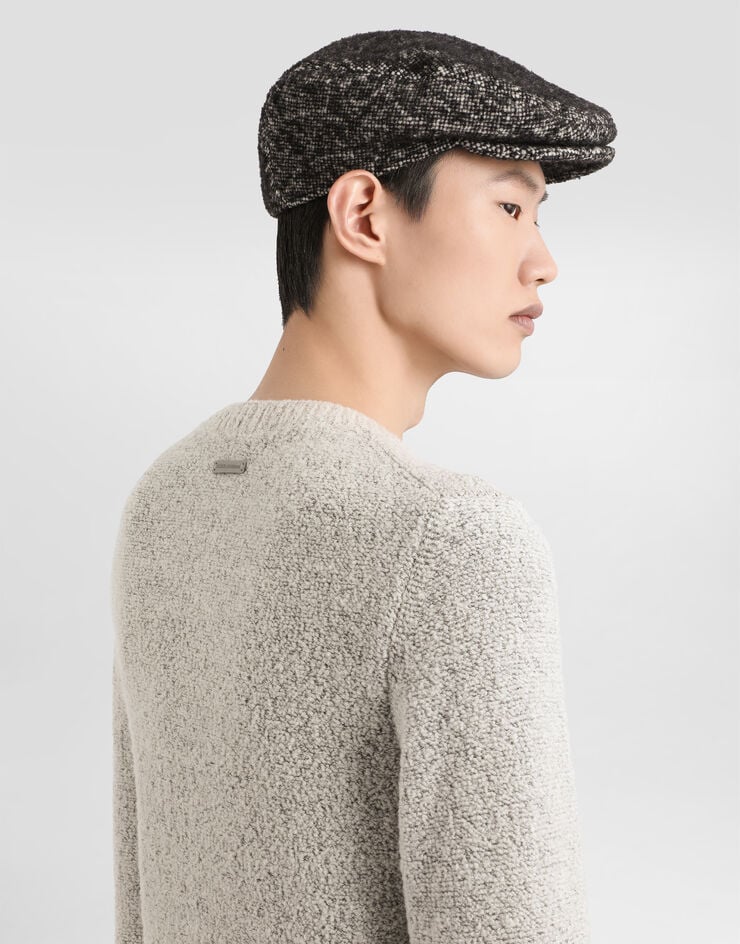 Dolce & Gabbana Wool and cashmere cardigan with buttons Grey GXS13TJCMD7