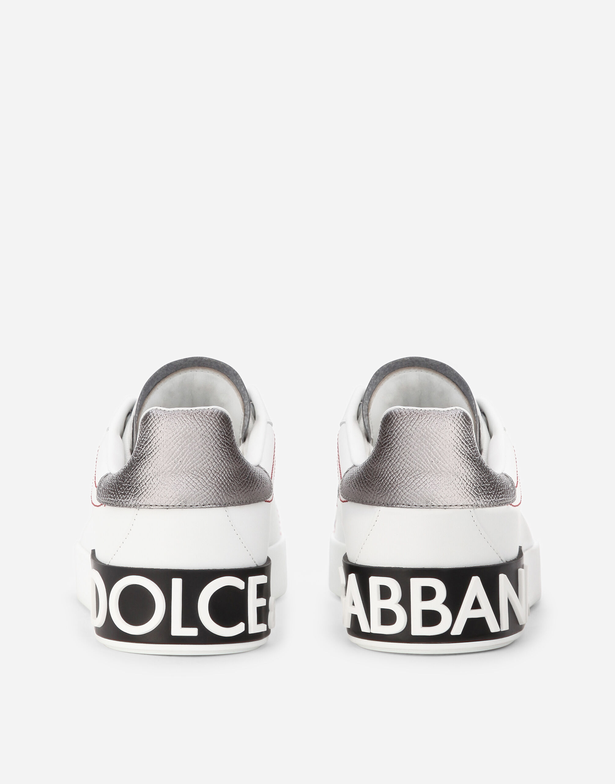 SNEAKER CLASSICA in WHITE SILVER for Women Dolce Gabbana