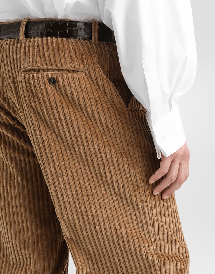 Dolce & Gabbana Corduroy trousers Dolce & Gabbana Corduroy trousers Beige GP20GTFUWEU