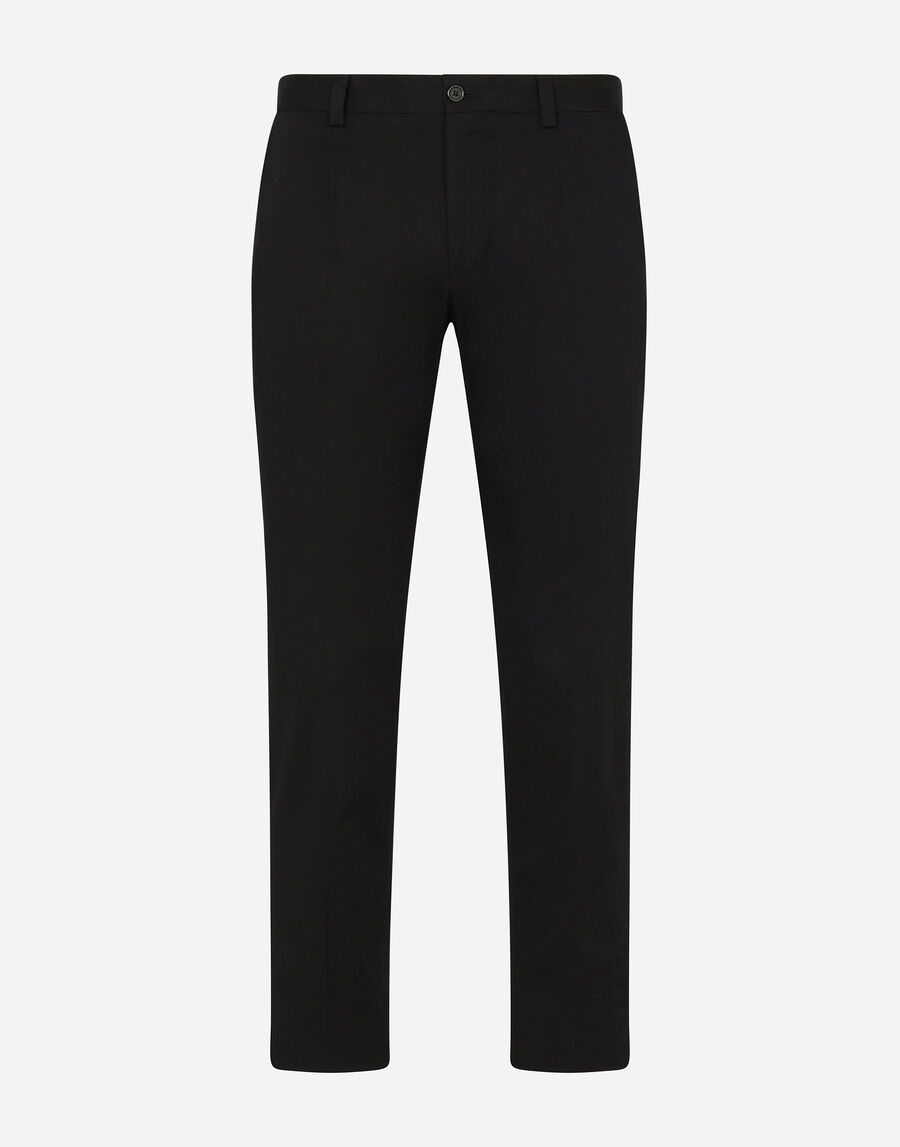 Stretch cotton pants