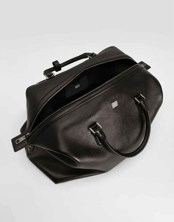 Dolce & Gabbana Calfskin duffel bag Black BM2352AV956