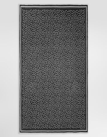 Dolce&Gabbana Polka-dot silk scarf (120x200) Print FS182AGDCF0