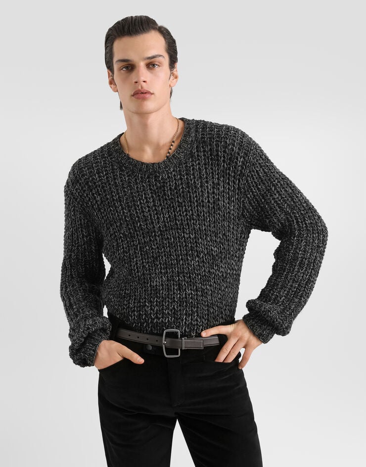 Dolce & Gabbana Wool blend pullover Dolce & Gabbana Wool blend pullover Multicolor GXX37TJFMEO