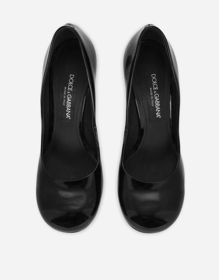 Dolce&Gabbana Polished calfskin pumps Black CD1810AP324
