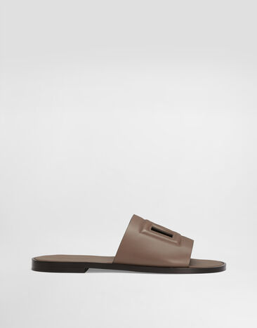Dolce & Gabbana Calfskin sliders Print A80465A6A87