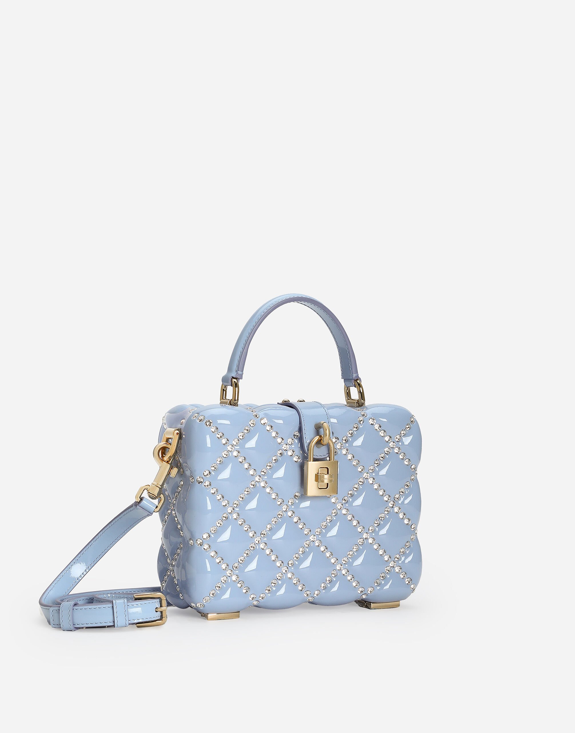 Dolce and gabbana light blue bag clearance