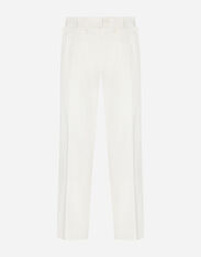 Dolce & Gabbana Sailor-style stretch cotton pants Print GVCRATHI1QB