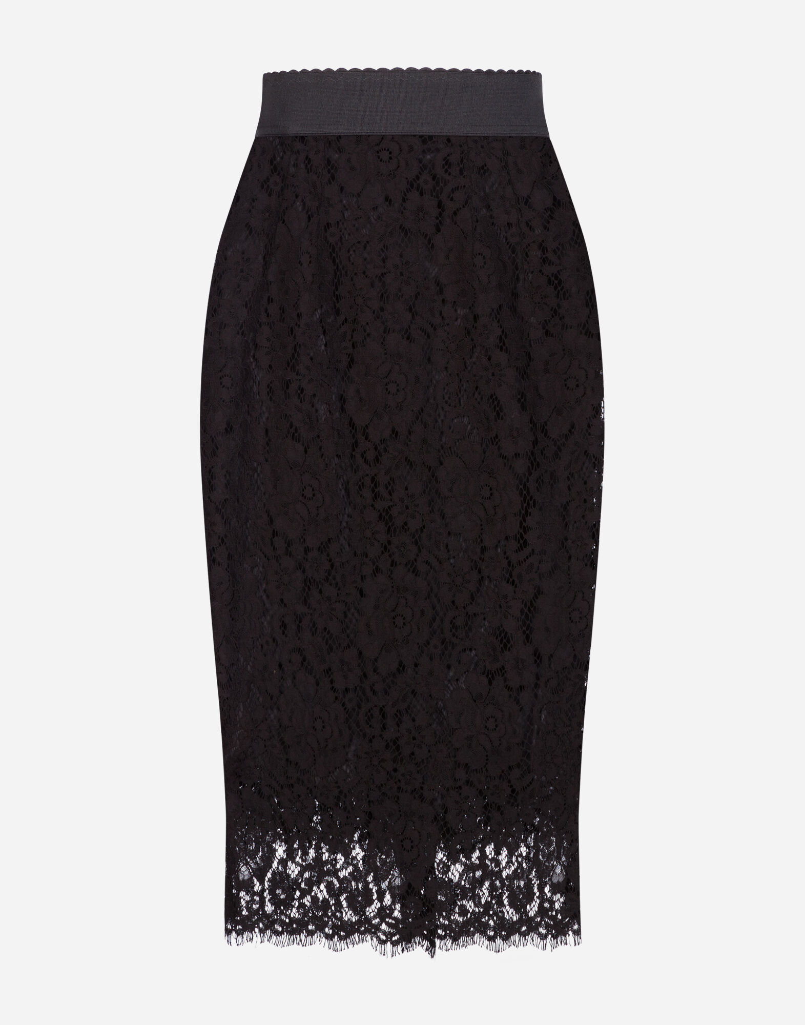 Lace pencil skirt in Black for for Women Dolce Gabbana