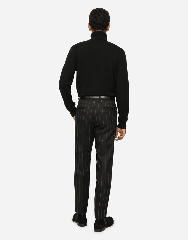 Dolce & Gabbana Cashmere turtle-neck sweater Black GXL30TJAWM9