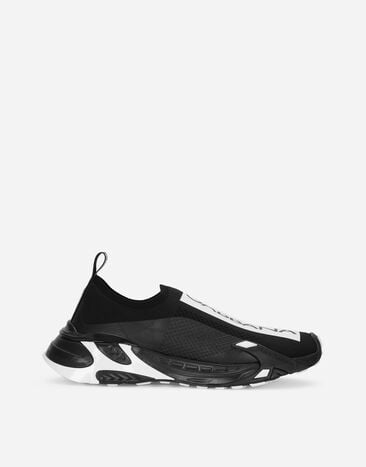 Dolce & Gabbana Stretch mesh Fast sneakers Black VG6184VN187