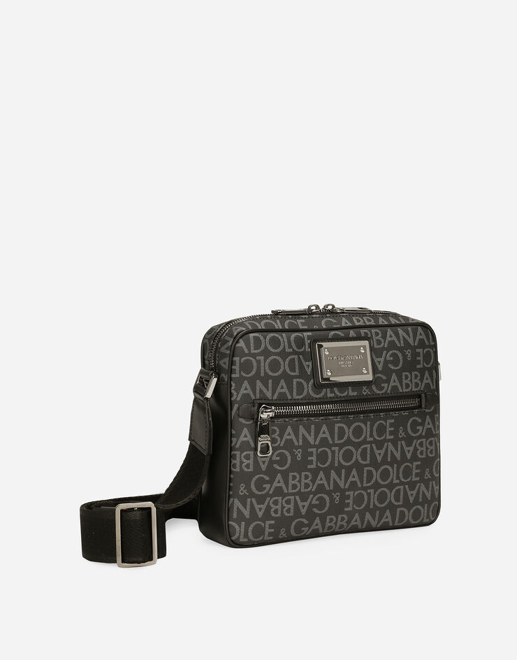 Dolce & Gabbana Sac à bandoulière en jacquard enduit Multicolore BM1622AJ705