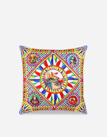 Dolce & Gabbana Duchesse Cotton Cushion Medium Multicolor TCC087TCAG4