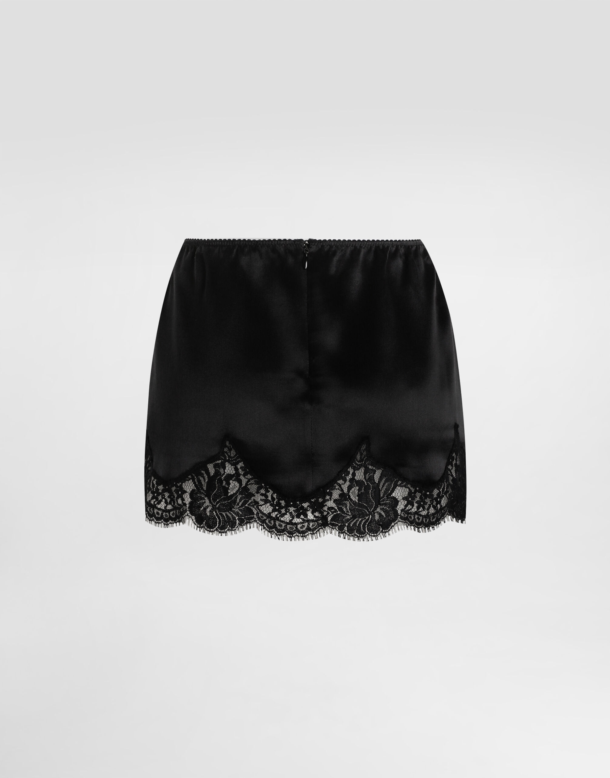 Short satin skirt - thumbnail 7