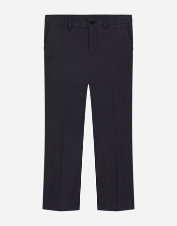 Dolce & Gabbana Classic linen fabric pants Print L4JQS3HS7NJ
