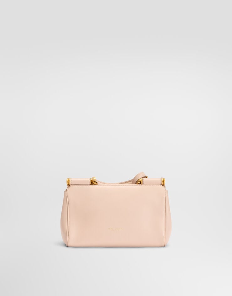 Dolce & Gabbana Mini My Sicily handbag in plongé calfskin Dolce & Gabbana Mini My Sicily handbag in plongé calfskin Pink BB7864B7321
