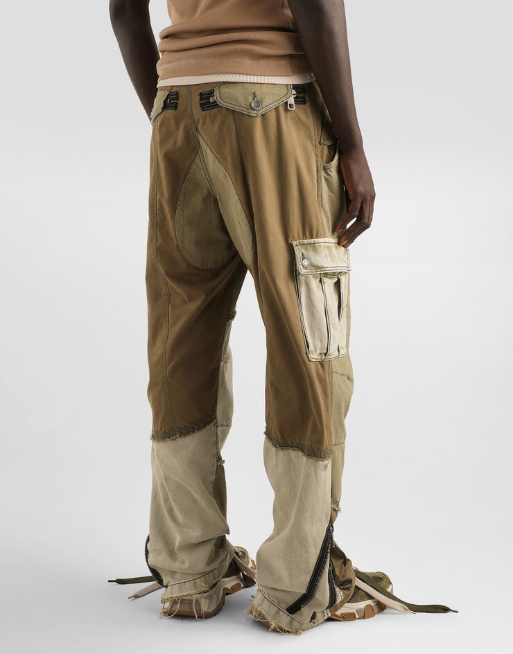 Dolce & Gabbana Cotton trousers Dolce & Gabbana Cotton trousers Multicolor GP13QZG8NM8