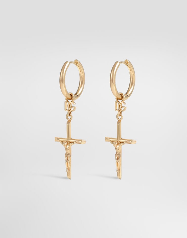 Dolce & Gabbana Stud earrings with crosses Dolce & Gabbana Stud earrings with crosses Gold WEQ2D1W1111