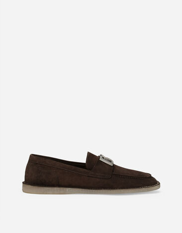 Dolce & Gabbana Suede loafers Brown A50601AS707