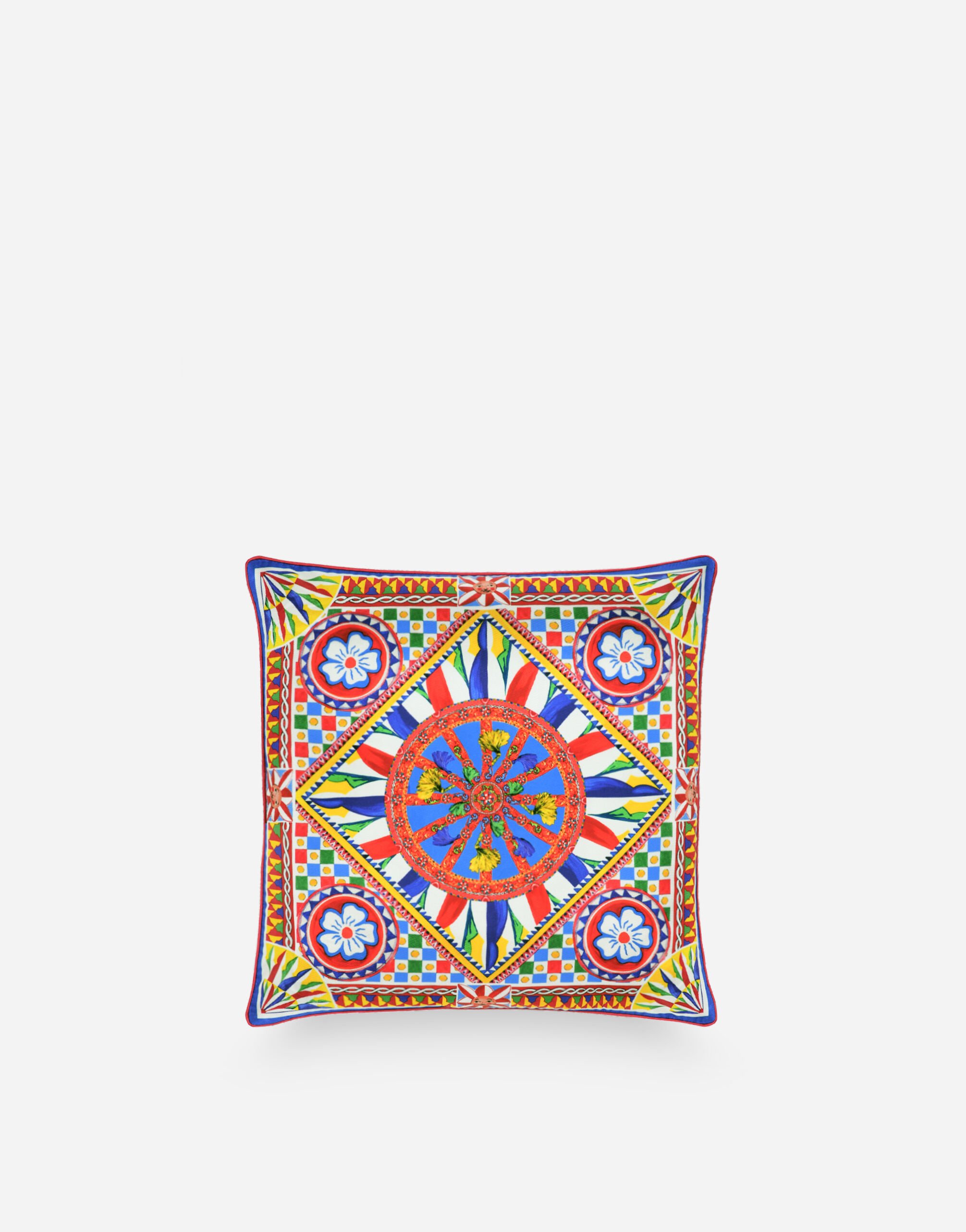 Dolce & Gabbana Silk Twill Cushion small Multicolor TCE001TCAA2