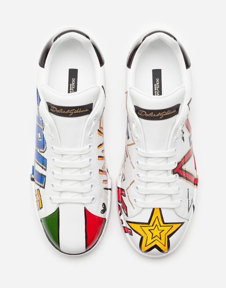 Dolce & Gabbana New DGLimited Portofino sneakers WHITE CK1563B5811