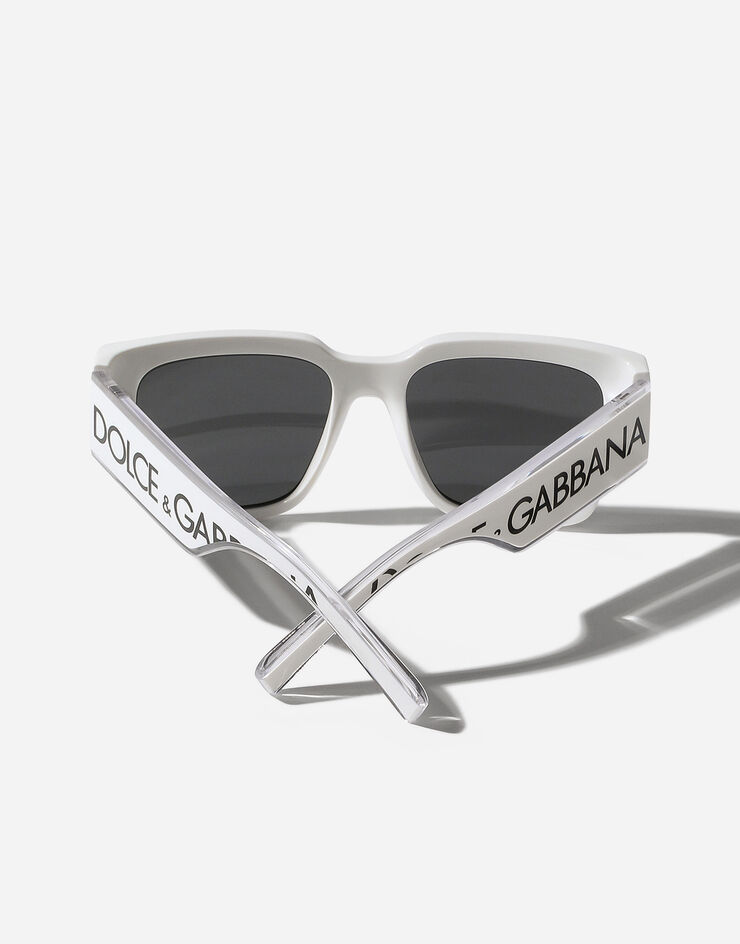 Dolce & Gabbana DNA logo sunglasses White VG600JVN287